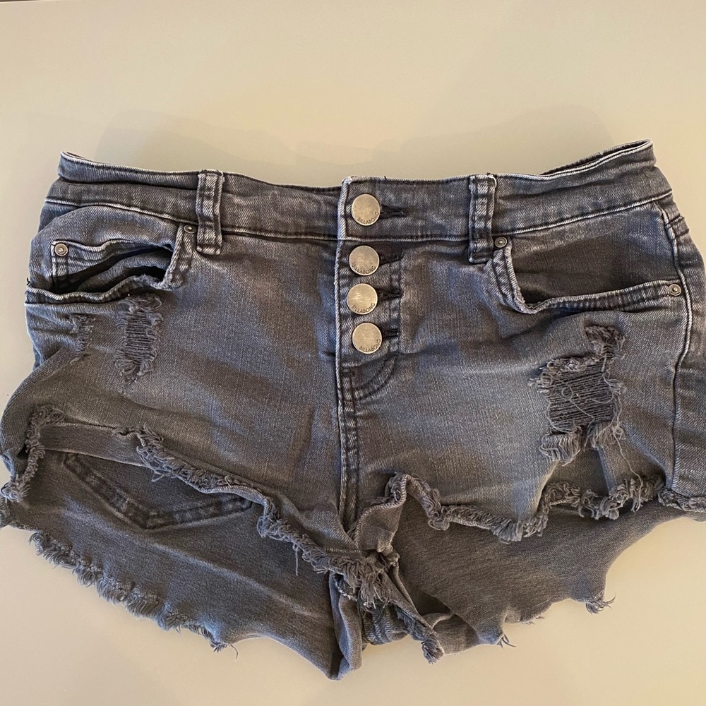 Billabong gray jean shorts
